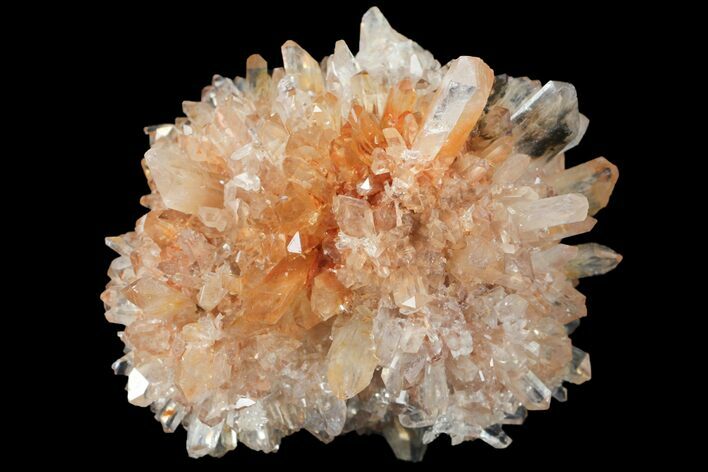 Orange Creedite Crystal Cluster - Durango, Mexico #99188